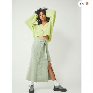 Free People maxi skirt
